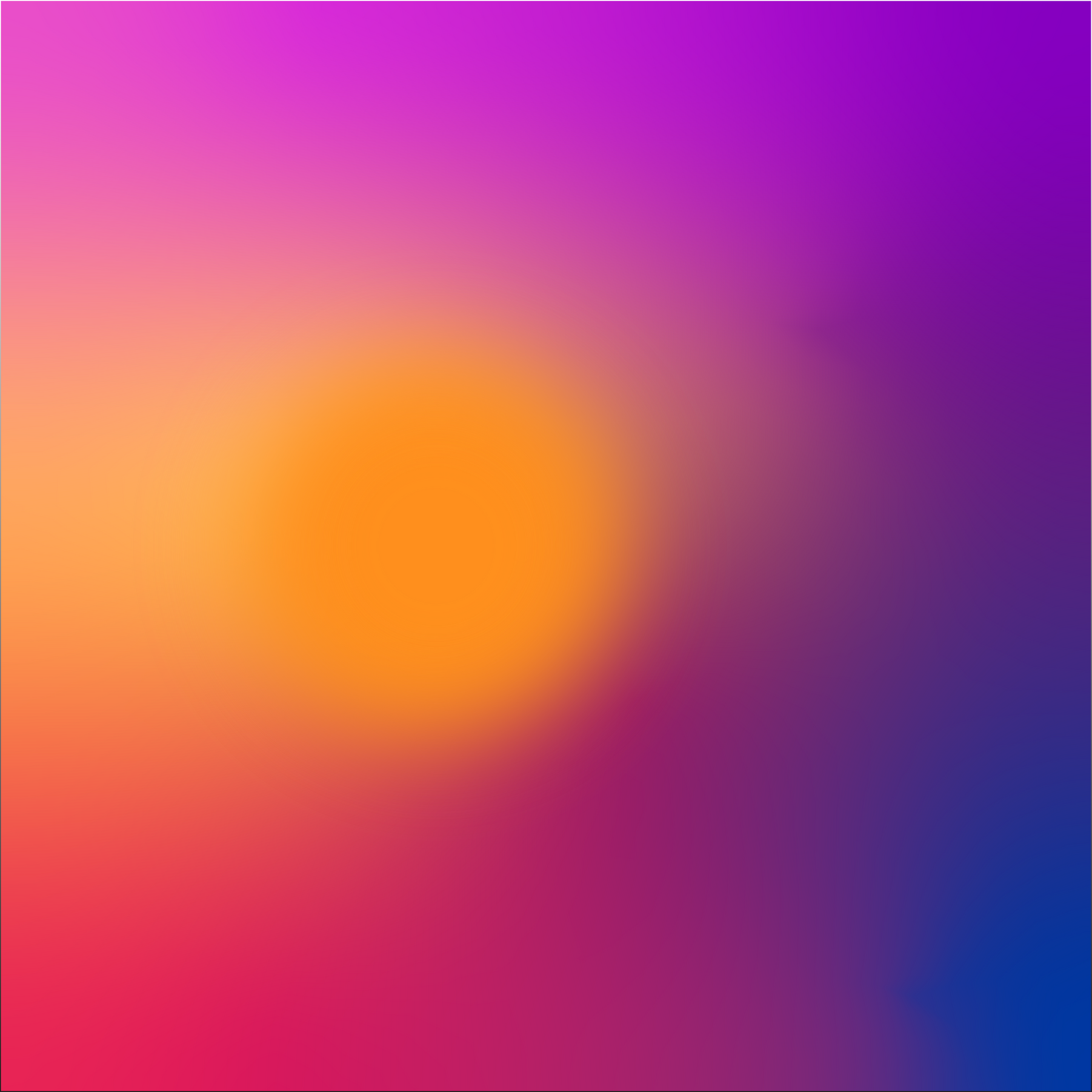 Orange Purple Red Blurred Dot